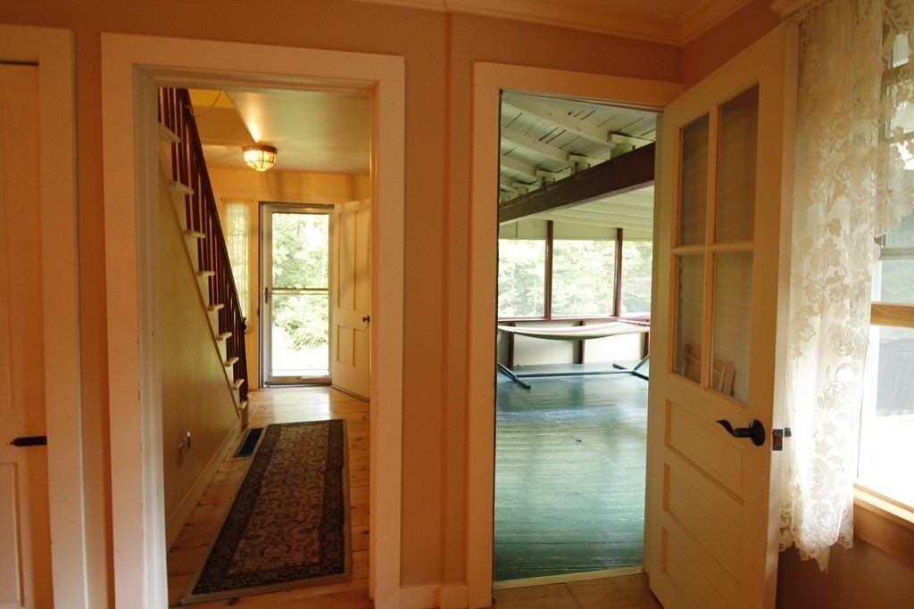 10 Judd Road Heath, MA 01339 - Photo 15 of 26 a view of a hallway view with wooden floor and livingroom view