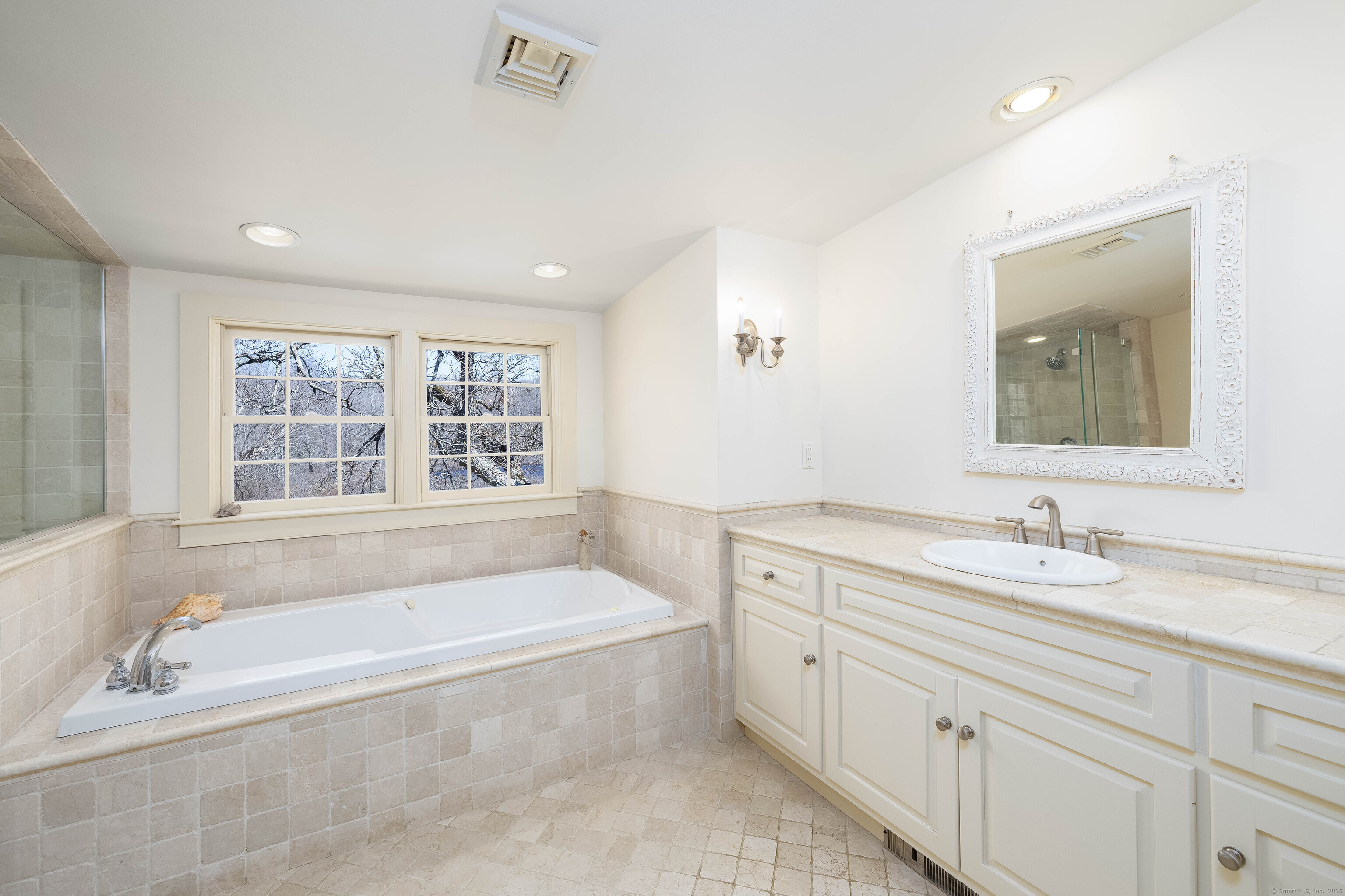180 Green Hill Road Killingworth, CT 06419 - Photo 25 of 39 a spacious bathroom with sink bathtub and window