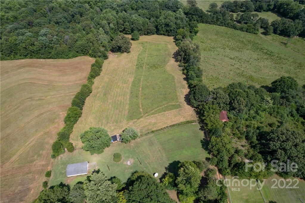 761 Poors Ford Road Rutherfordton, NC 28139 - Photo 46 of 48 an aerial view of residential house with pool and garden