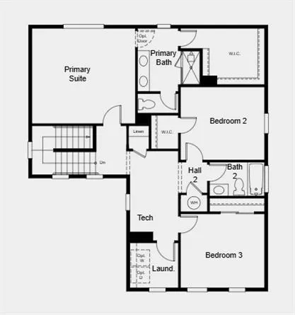 a picture of a floor plan