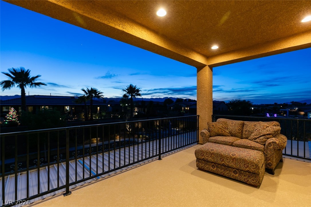8615 Jerlyn Street Las Vegas, NV 89113 - Photo 34 of 76 Balcony in primary bedroom