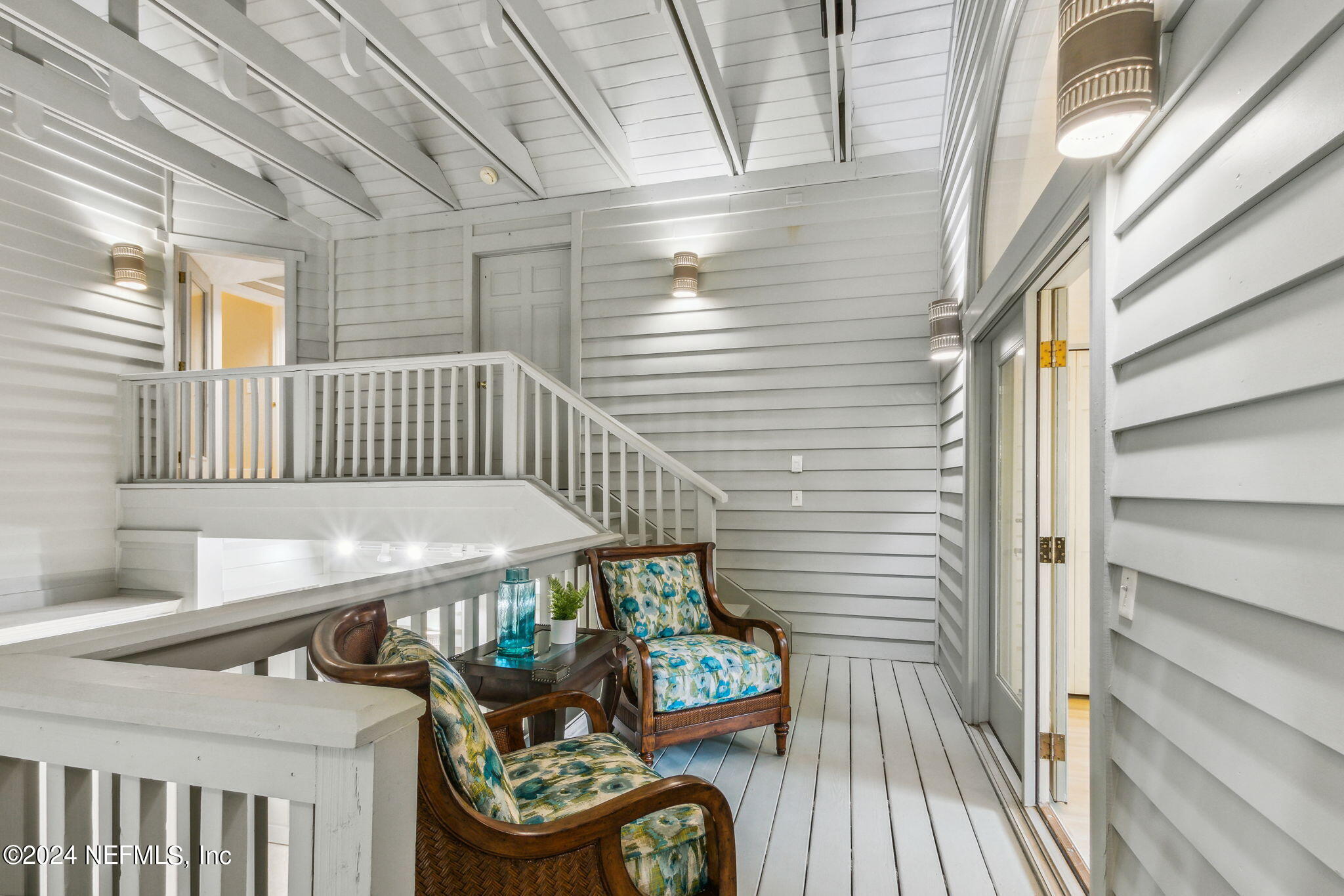 43 Sea Marsh Road Fernandina Beach, FL 32034 - Photo 54 of 111 a view of a balcony with furniture
