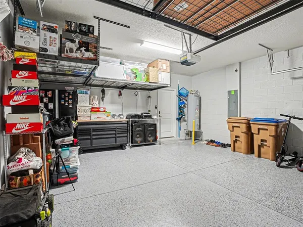 a view of storage and utility room