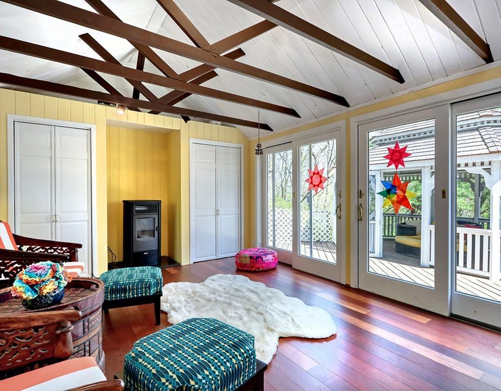 11 Juniper Ridge Road Lincoln, MA 01773 - Photo 5 of 36 a living room with furniture and a wooden floor