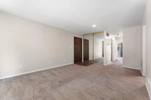 a view of empty room