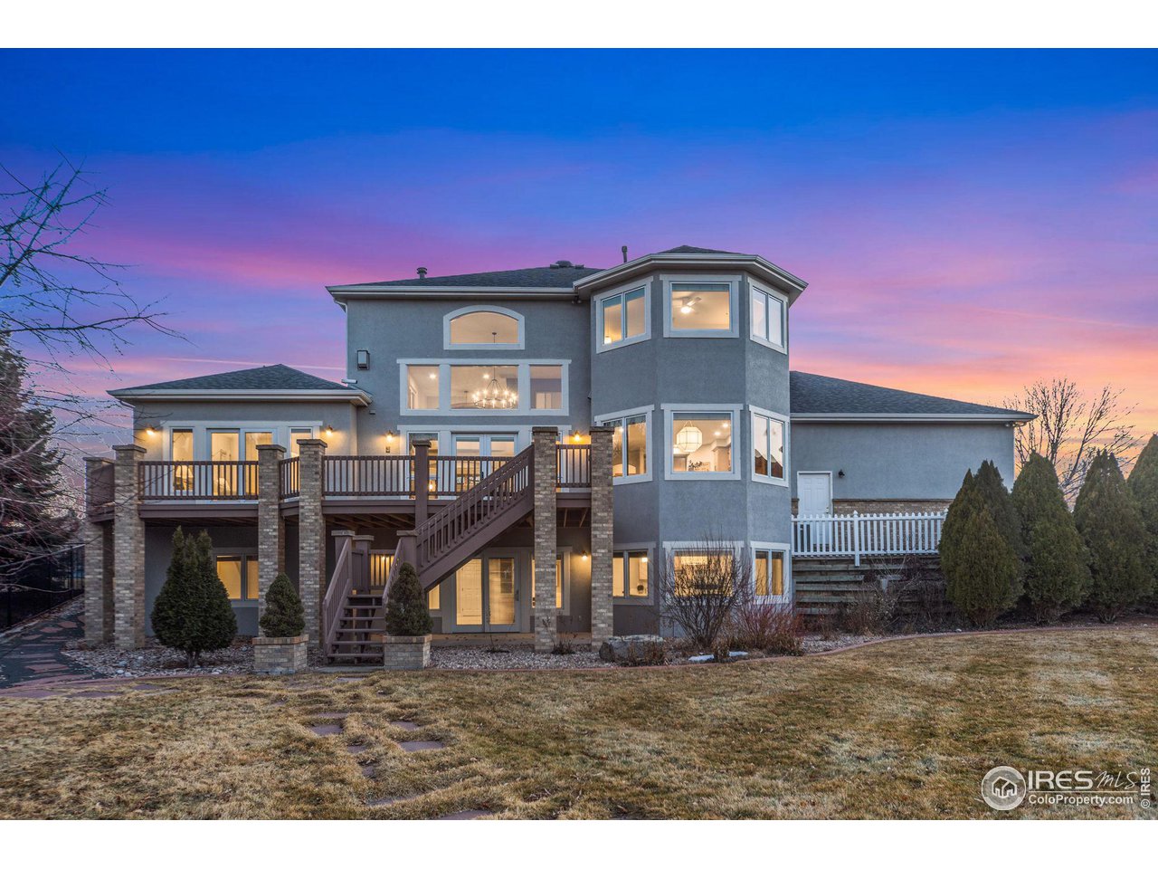 7930 Eagle Ranch Road Fort Collins, CO 80528 - Photo 33 of 40 a view of a house with a yard