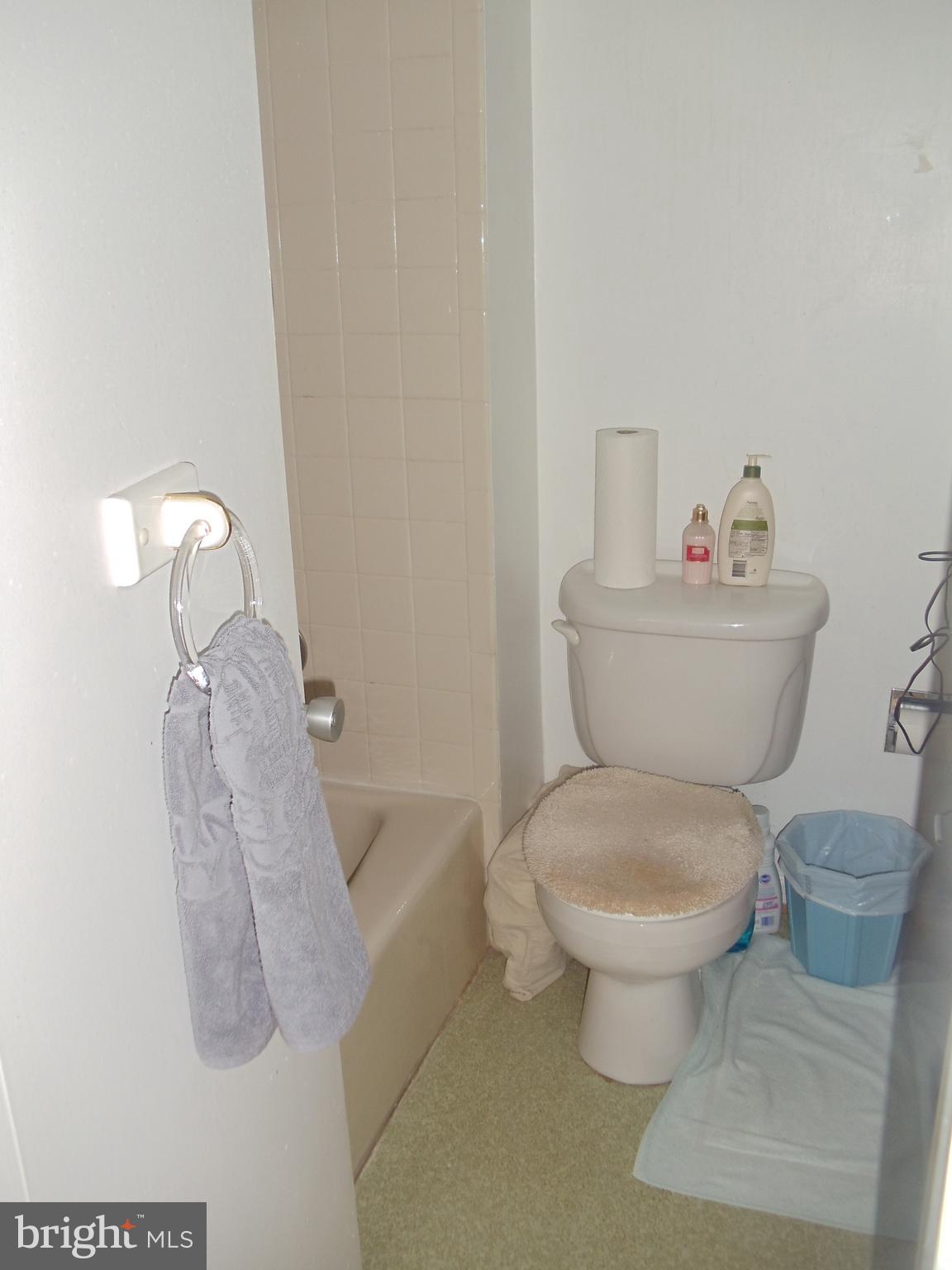 2186 Golf Course Drive Reston, VA 20191 - Photo 21 of 30 a bathroom with a toilet and a mirror