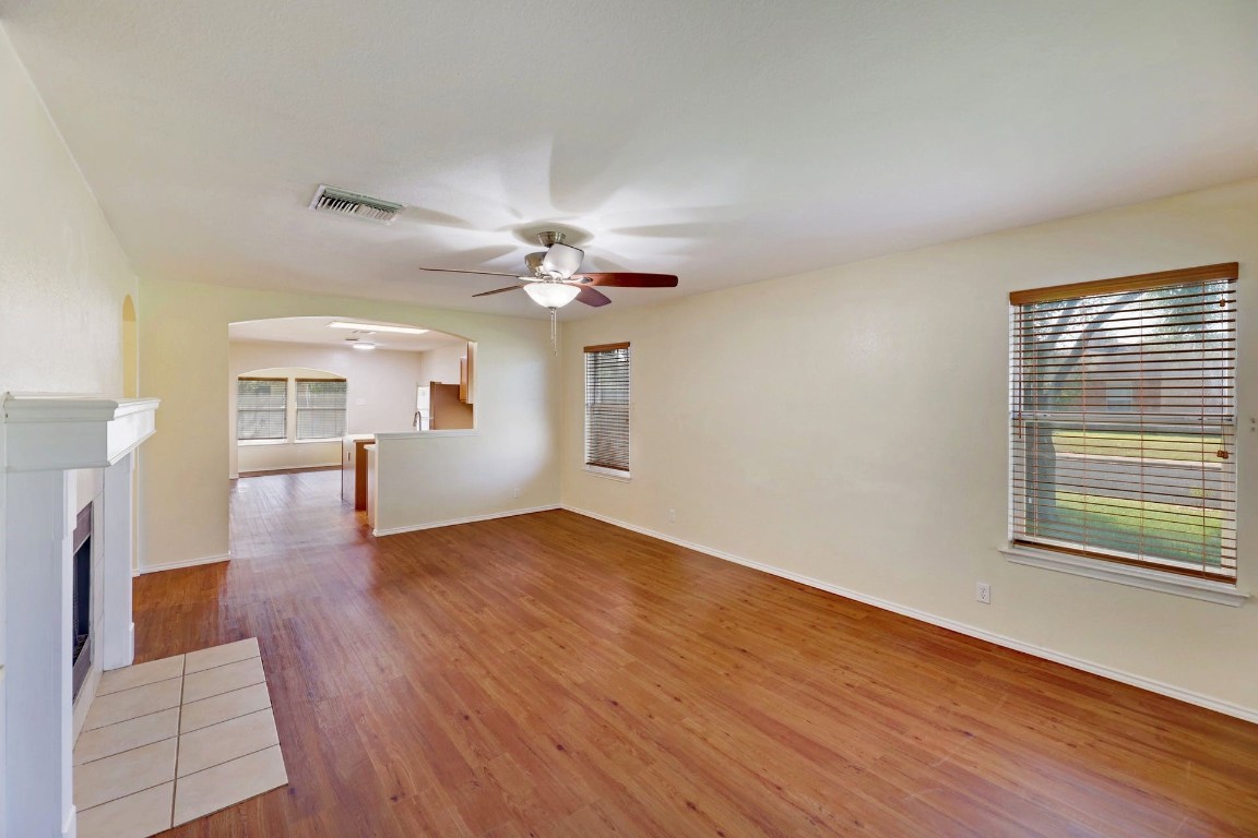 301 Nicole Way Bastrop, TX 78602 - Photo 4 of 23 a view of livingroom and hardwood floor