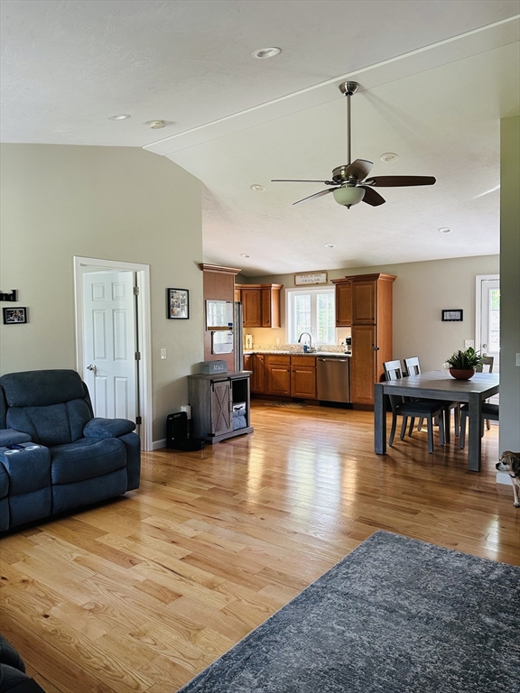 24 Dodge Road Charlton, MA 01507 - Photo 17 of 34 a living room with furniture and a dining table