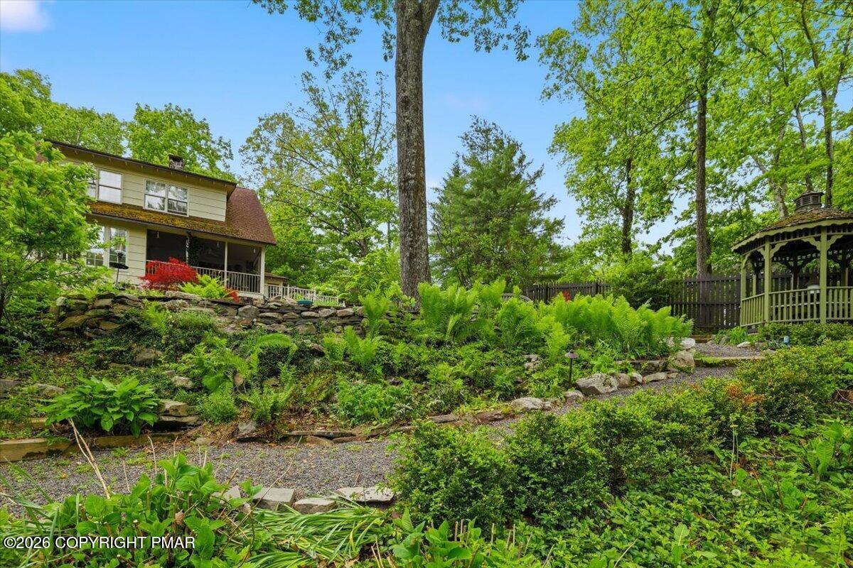 315 West Gate Road Cresco, PA 18326 - Photo 33 of 60 Garden path