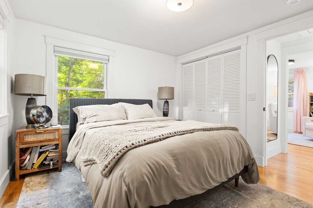 43 Oregon Road Ashland, MA 01721 - Photo 17 of 41 a bedroom with a bed and a lamp