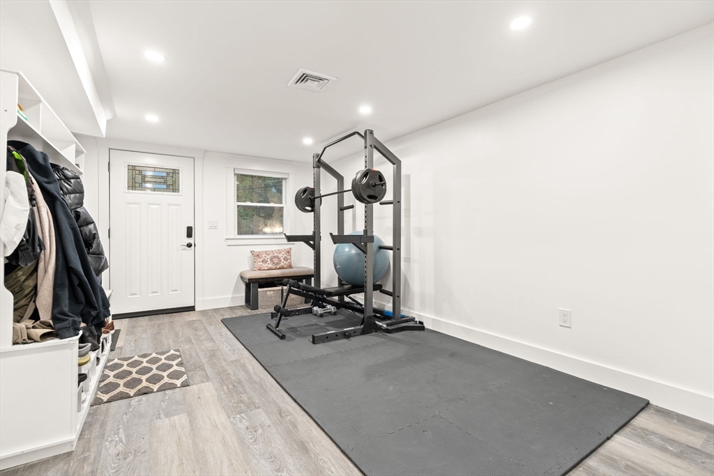 43 Oregon Road Ashland, MA 01721 - Photo 25 of 41 a view of a room with gym equipment