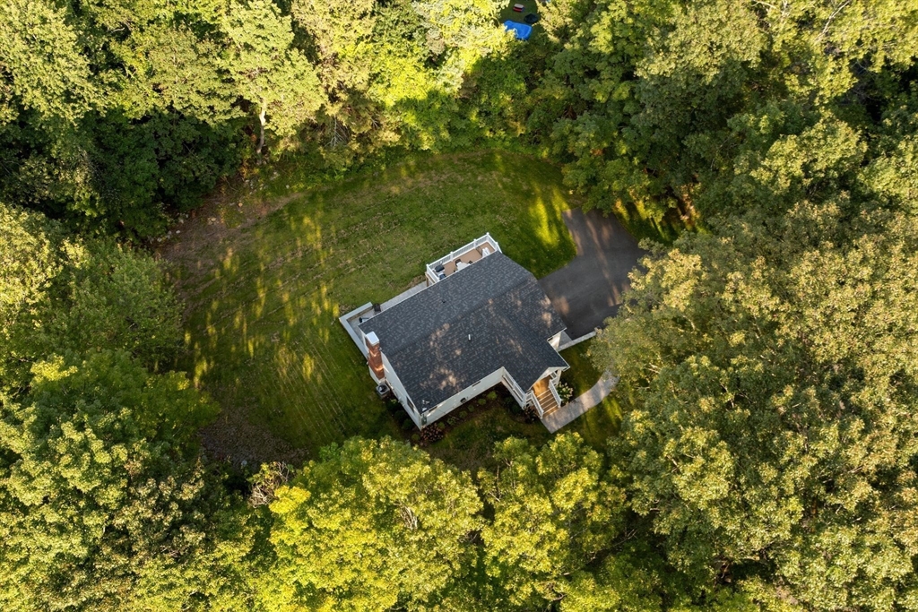 43 Oregon Road Ashland, MA 01721 - Photo 34 of 41 an aerial view of a house with a yard