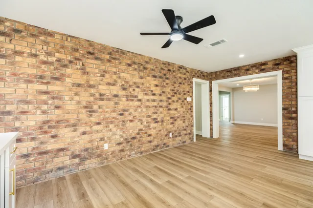 wooden floor in an empty room