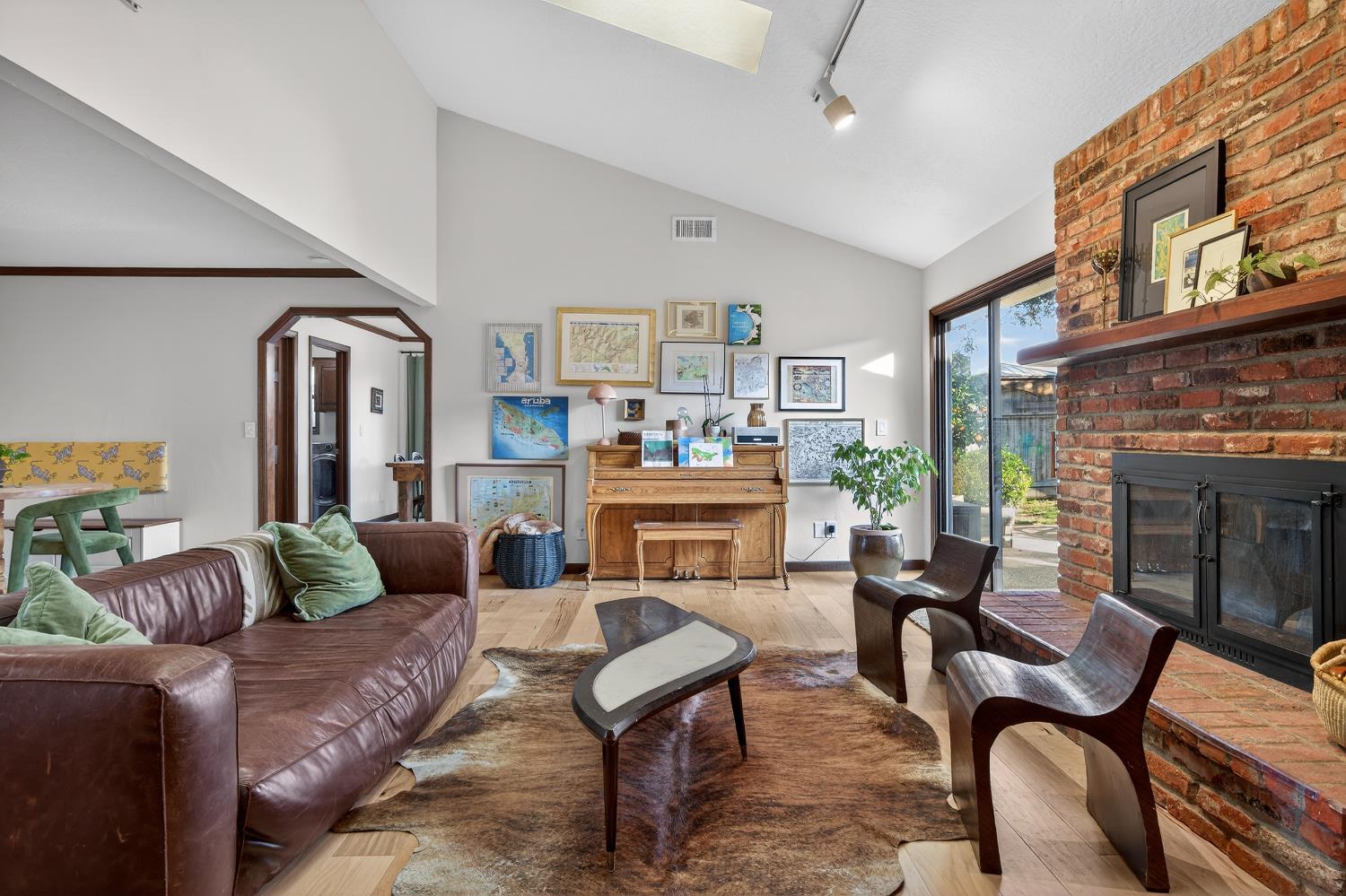 2348 Eilers Lane Lodi, CA 95242 - Photo 8 of 46 a living room with furniture and a fireplace