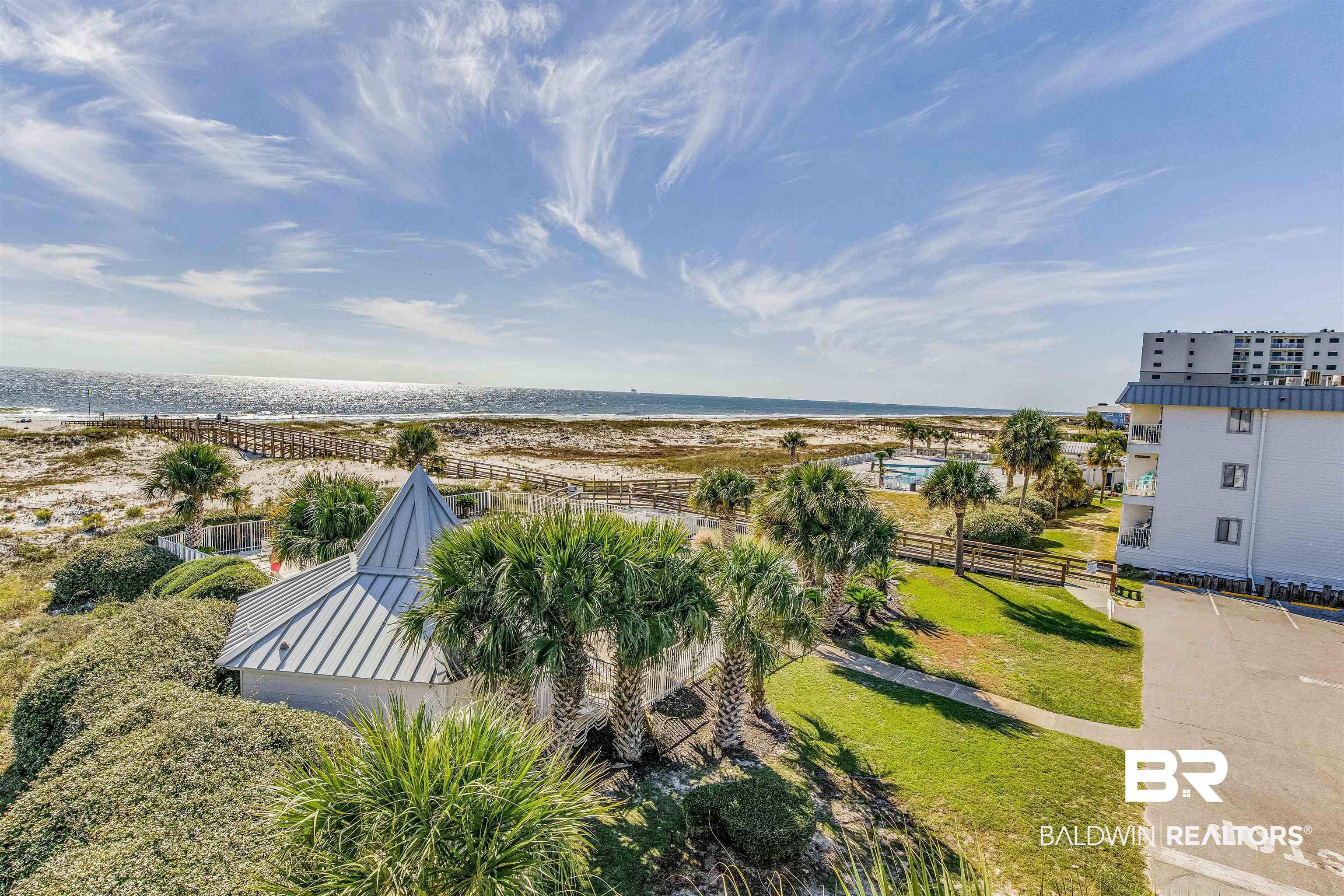400 Plantation Road, Unit 1303 Gulf Shores, AL 36542 - Photo 14 of 24 Direct beach & Gulf front view from private balcony