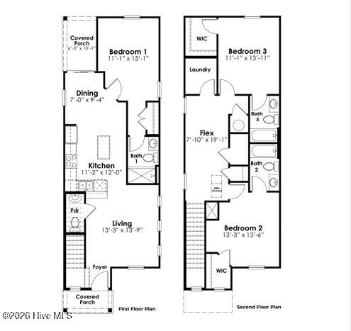 507 Fox Grove Road Southwest Supply, NC 28462 - Photo 2 of 2 Newport floorplan