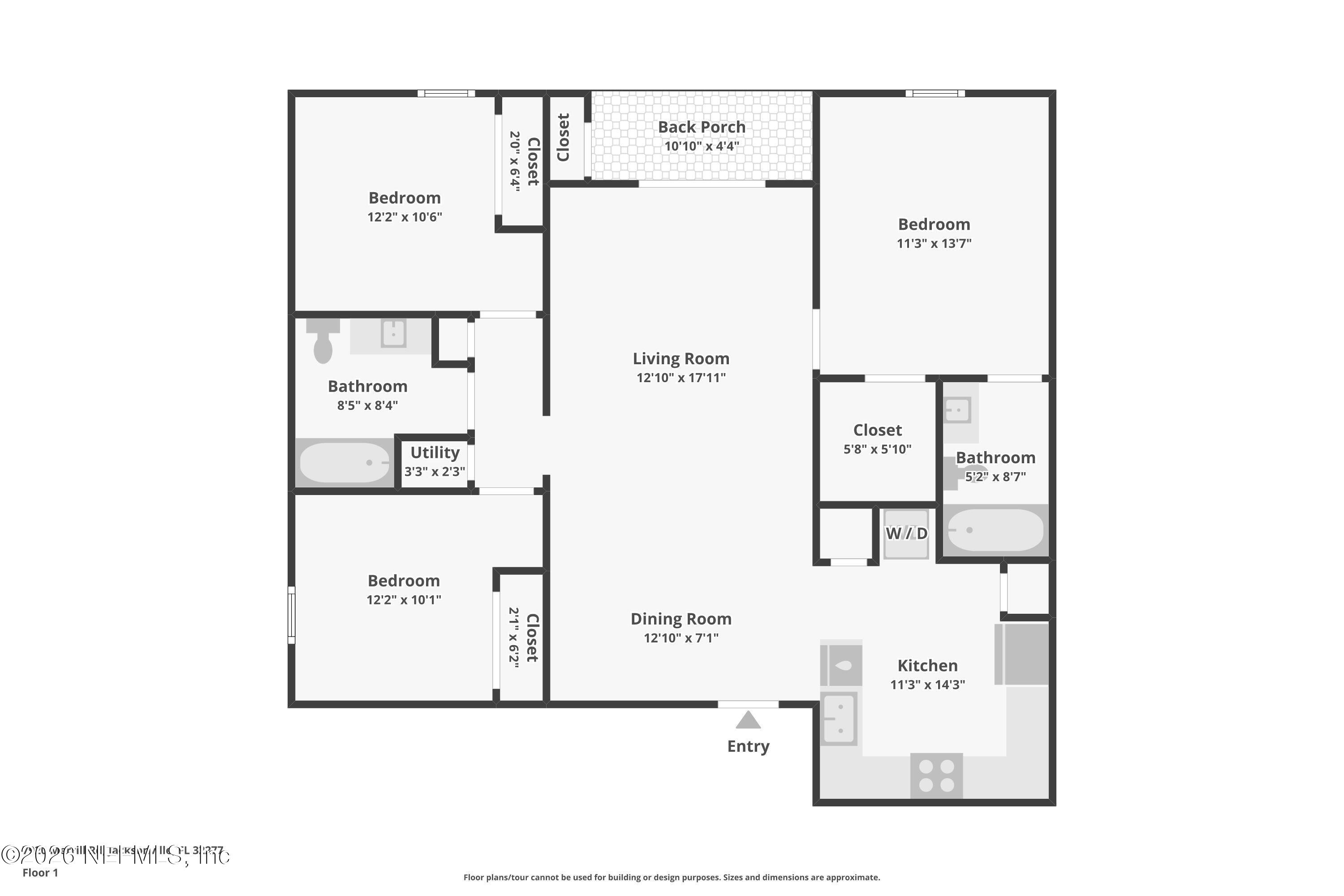 7920 Merrill Road, Unit 408 Jacksonville, FL 32277 - Photo 30 of 30 1-floor-1