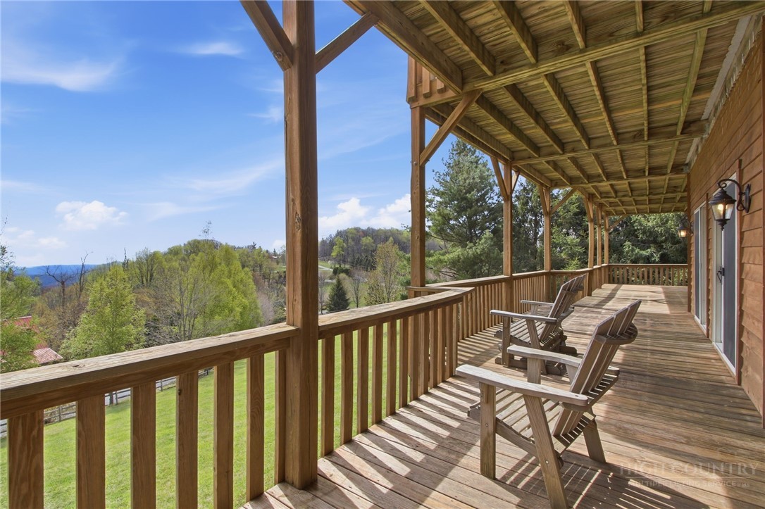 2081 Blackberry Road Boone, NC 28607 - Photo 7 of 45 a view of a chairs in balcony