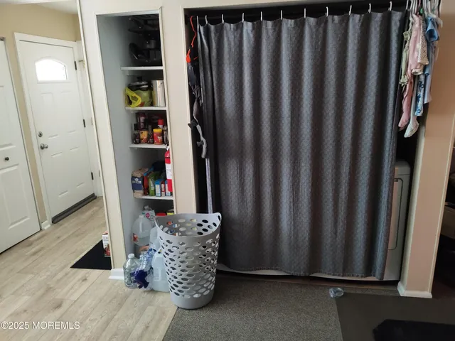 a utility room with lot of items