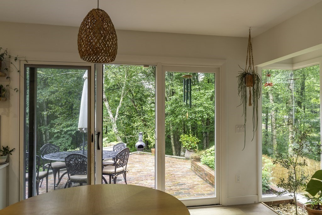 640 Kennedy Road Northampton, MA 01053 - Photo 17 of 42 a view of a porch with furniture and garden
