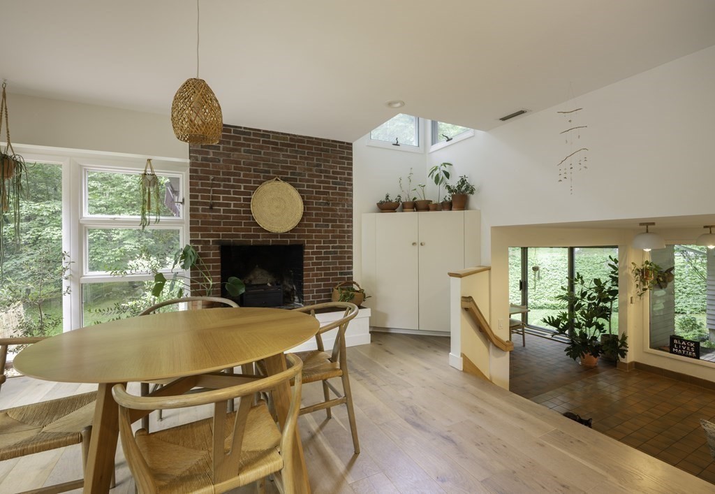 640 Kennedy Road Northampton, MA 01053 - Photo 19 of 42 a view of a dining room with furniture window and outside view