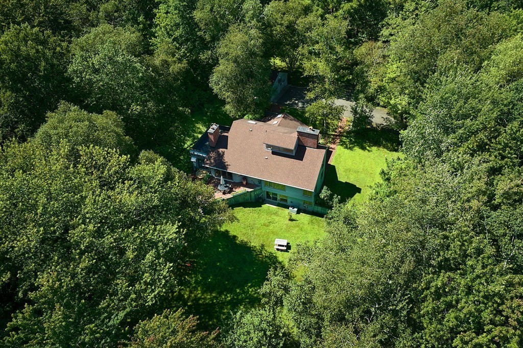 640 Kennedy Road Northampton, MA 01053 - Photo 3 of 42 an aerial view of a house with yard outdoor and green space