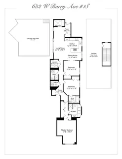 $700,000 | 632 West Barry Avenue, Unit 1S, Chicago, IL 60657