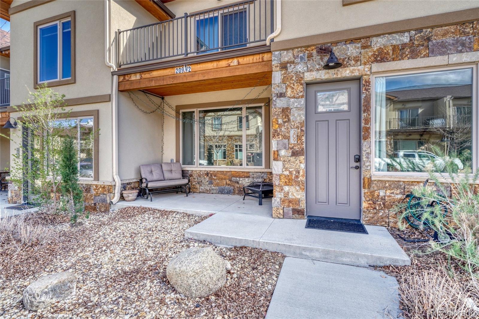 209 Summitview Lane Poncha Springs, CO 81201 - Photo 3 of 44 a view of a building with a couch