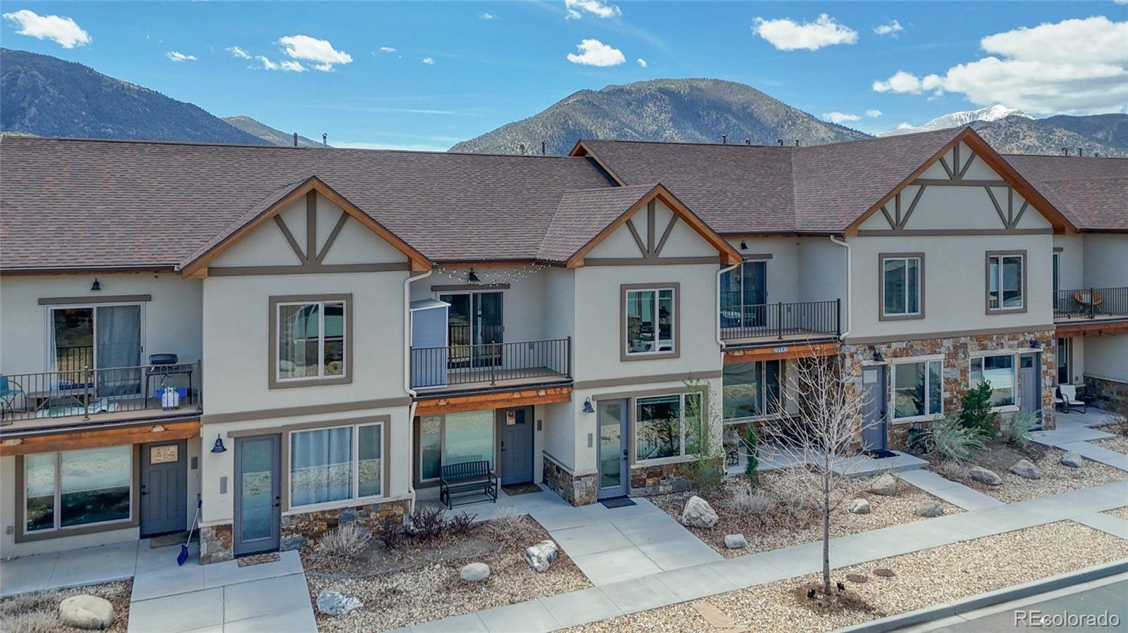 209 Summitview Lane Poncha Springs, CO 81201 - Photo 42 of 44 a front view of a house with garden