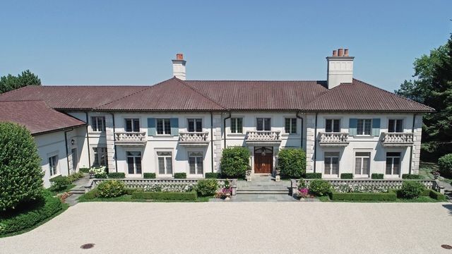 a house with a garden in front of it