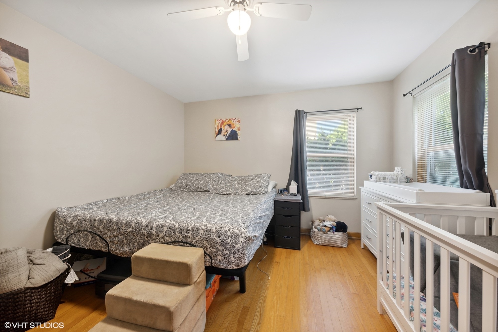 3024 Harlem Avenue Riverside, IL 60546 - Photo 8 of 12 a bedroom with furniture and a large window