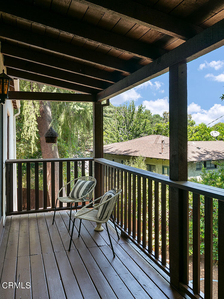 1317 Gates Place South Pasadena, CA 91030 - Photo 15 of 49 a view of a two chairs in the deck