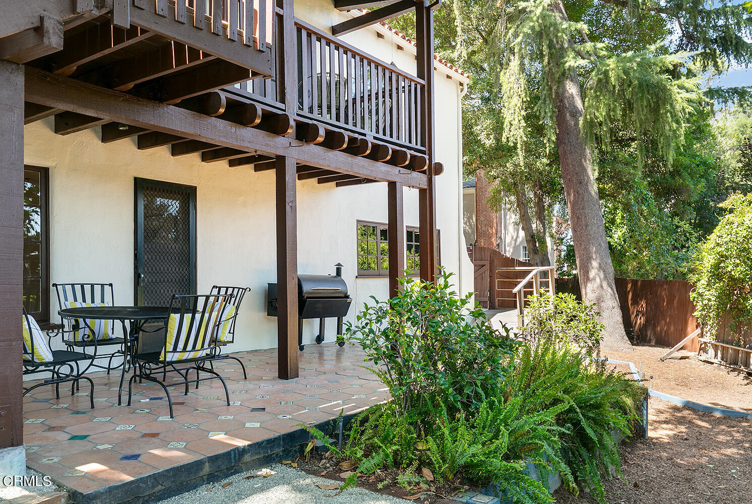 1317 Gates Place South Pasadena, CA 91030 - Photo 45 of 49 a view of balcony with chairs and potted plants