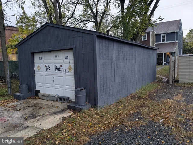 a backyard of a house