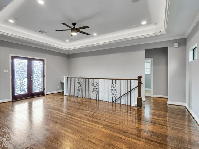 an aerial view of a city with lots of residential buildings