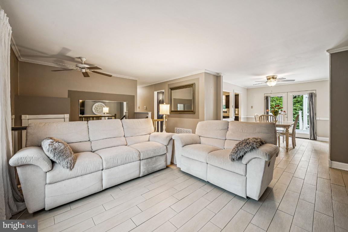 13 Ridgewood Road Gibbsboro, NJ 08026 - Photo 5 of 24 Living Room looking into the dining room