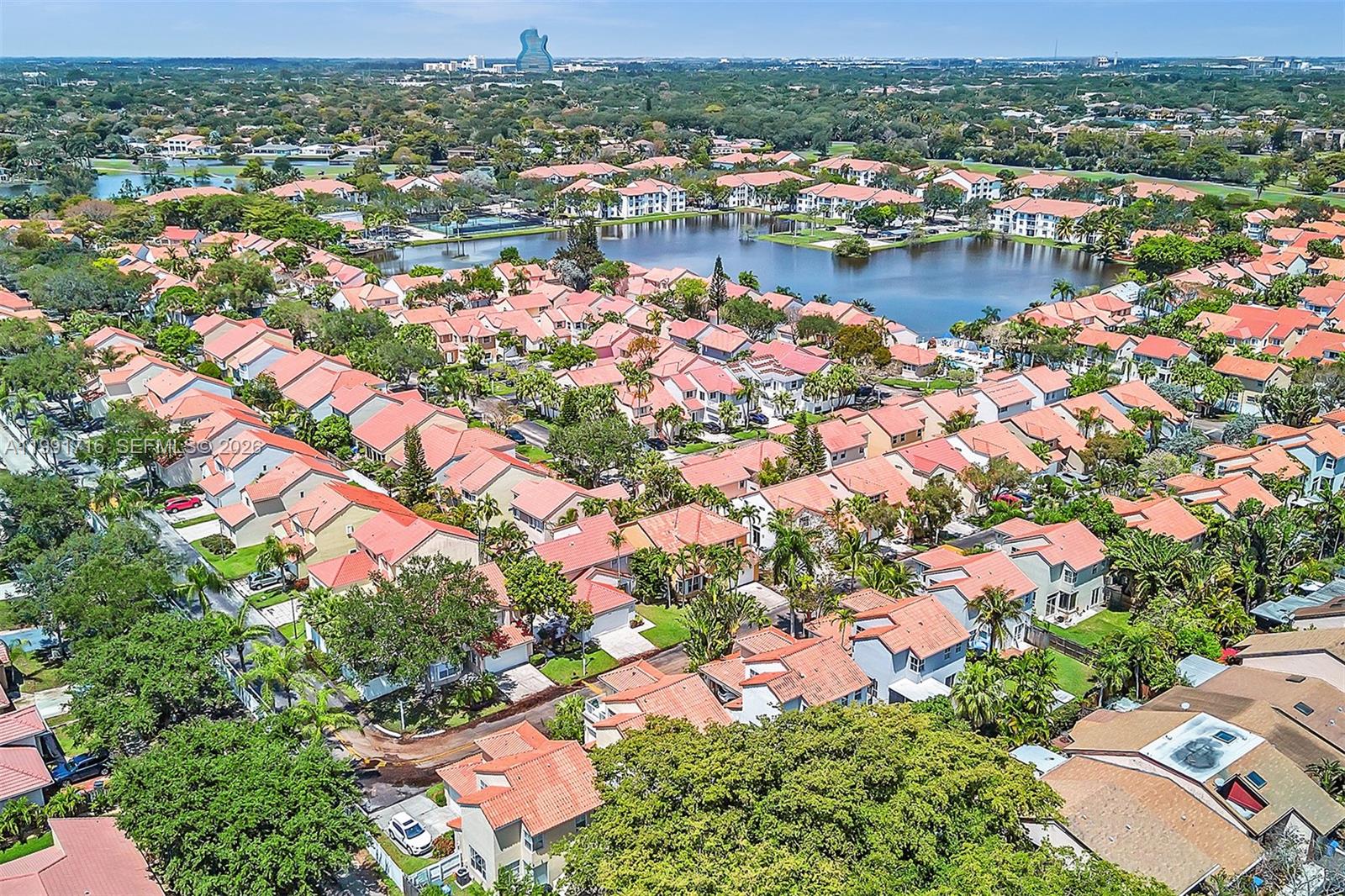 3085 North 36th Avenue Hollywood, FL 33021 - Photo 75 of 76 an aerial view of residential houses with outdoor space