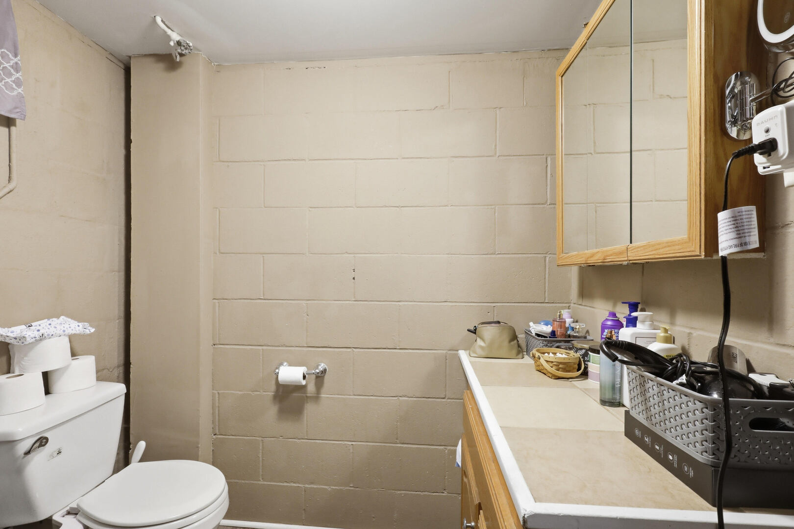 2224 41st Street Rock Island, IL 61201 - Photo 19 of 25 a bathroom with a sink toilet and shower
