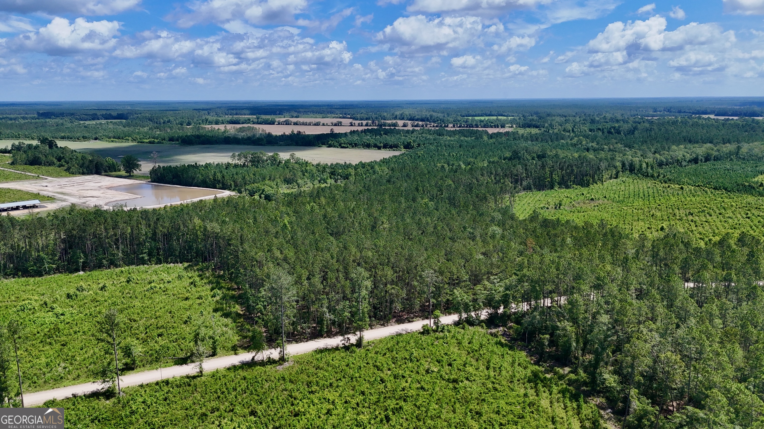 0 Bennett Mill Pond Road Odum, GA 31555 - Photo 10 of 10 a view of a lush green field with a view of a lake