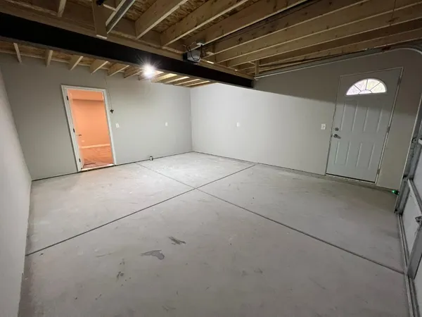a view of empty room