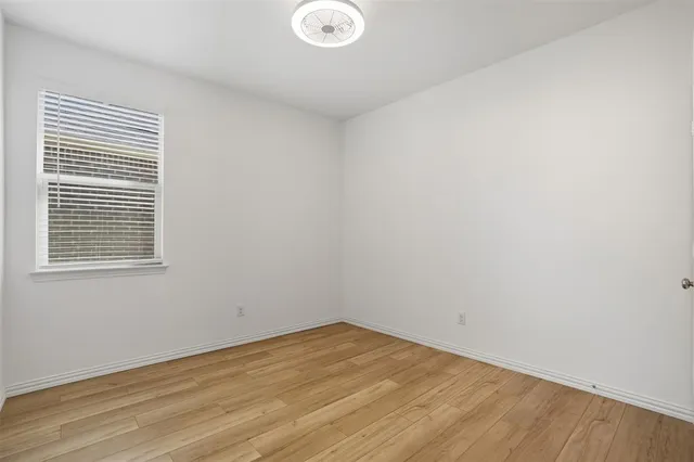 wooden floor in a room