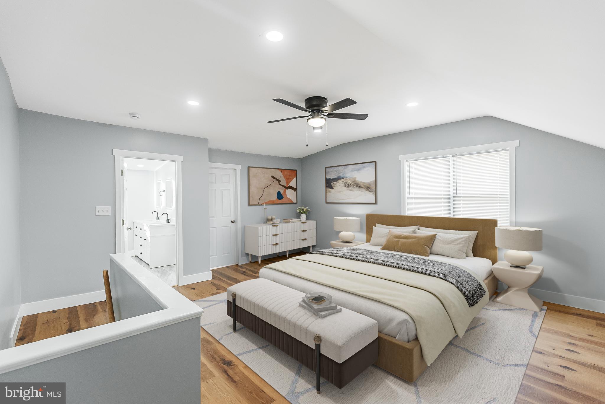 238 Windermere Avenue Lansdowne, PA 19050 - Photo 10 of 18 Staged Primary Suite