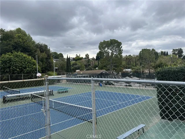 a view of a tennis court