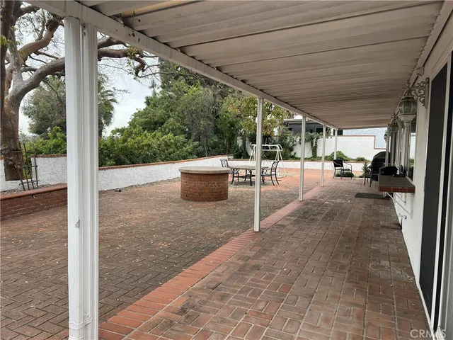 a view of outdoor space with porch