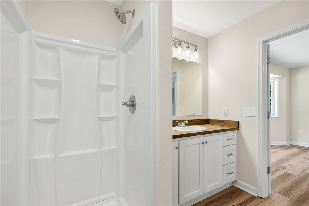 131 Lockaby Road Pelzer, SC 29669 - Photo 29 of 50 This clean and inviting bathroom features modern fixtures and durable flooring.