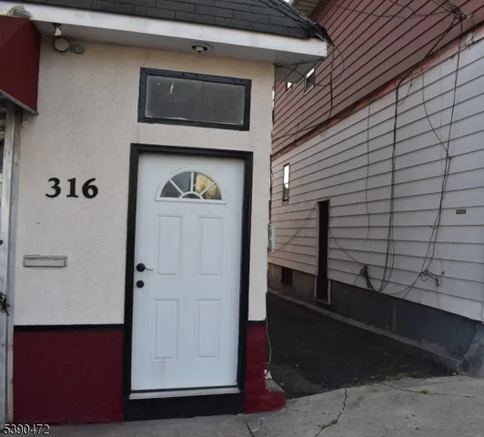 a view of front door
