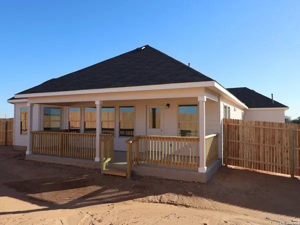 a view of a house with a porch