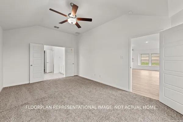 a bathroom with a shower and a bath tub