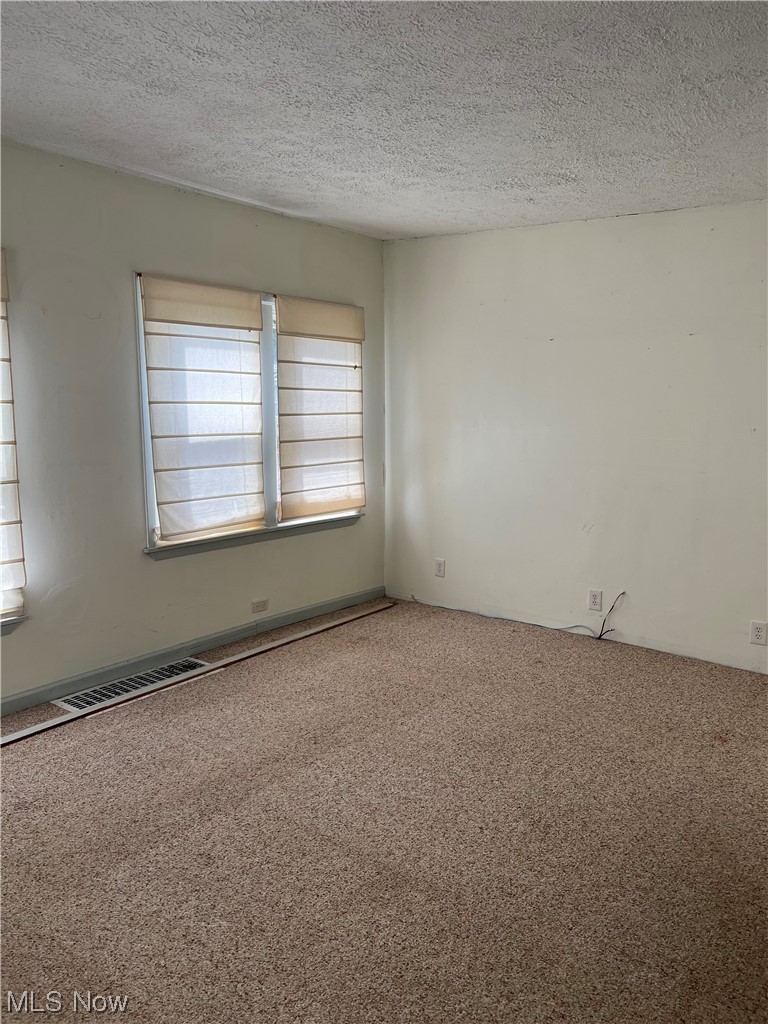 399 Furnace Road Conneaut, OH 44030 - Photo 25 of 29 Empty room with light carpet and a textured ceiling